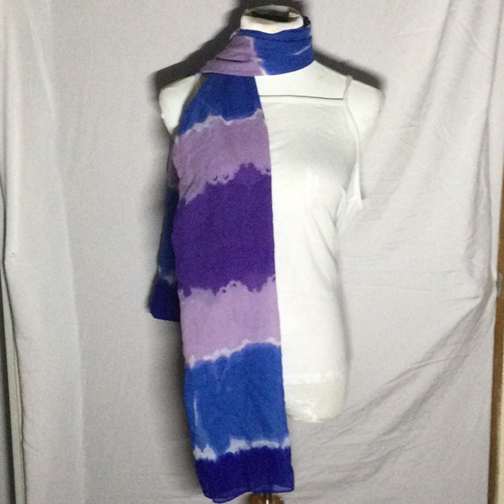 Calvin Klein multiple wear sheer tie diy scarf